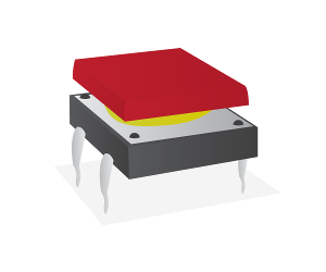 push button input device